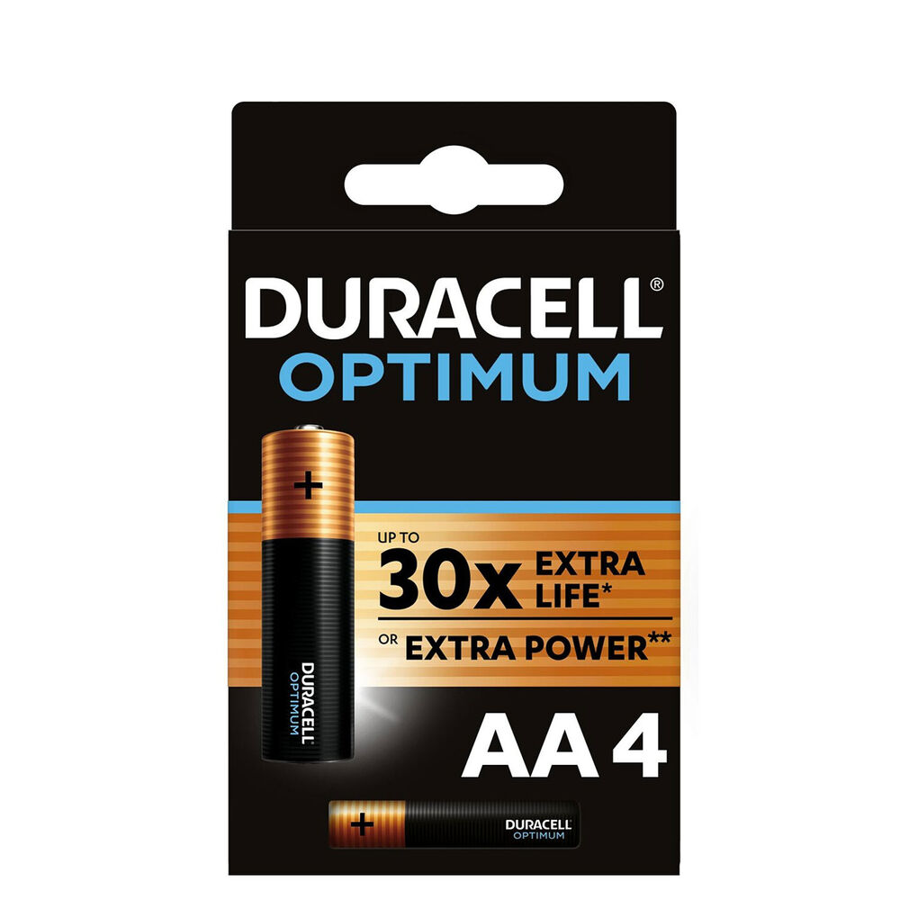 DURACEL OPTIMUM  AA-LR6 ; Blister 4 kom