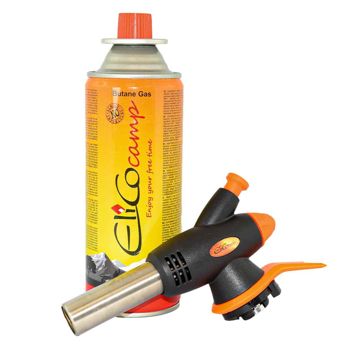 SET ZA PALJENJE GRILLA + GAS BOTTLE