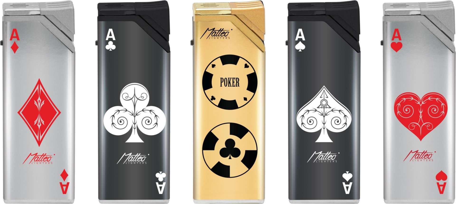UPALJAČ JET METALNI IOWA POKER