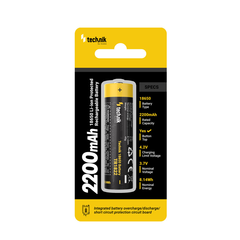 TECHNIK PUNJIVA 18650 3.7V LI-ION 2200mAh